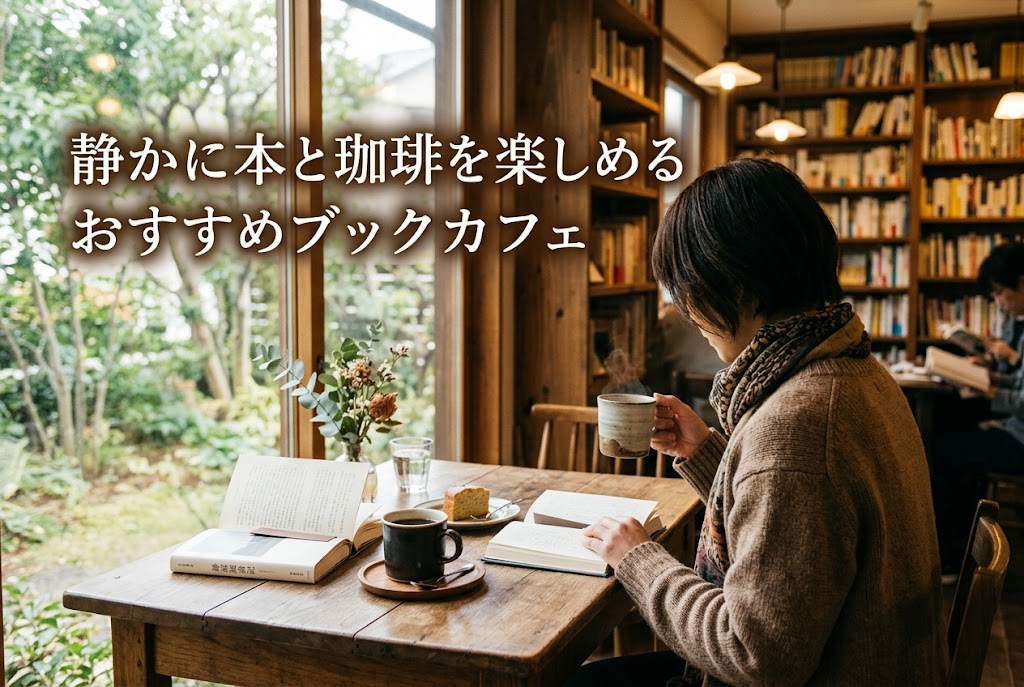 岡山市でおすすめの読書カフェ12選 アイキャッチ