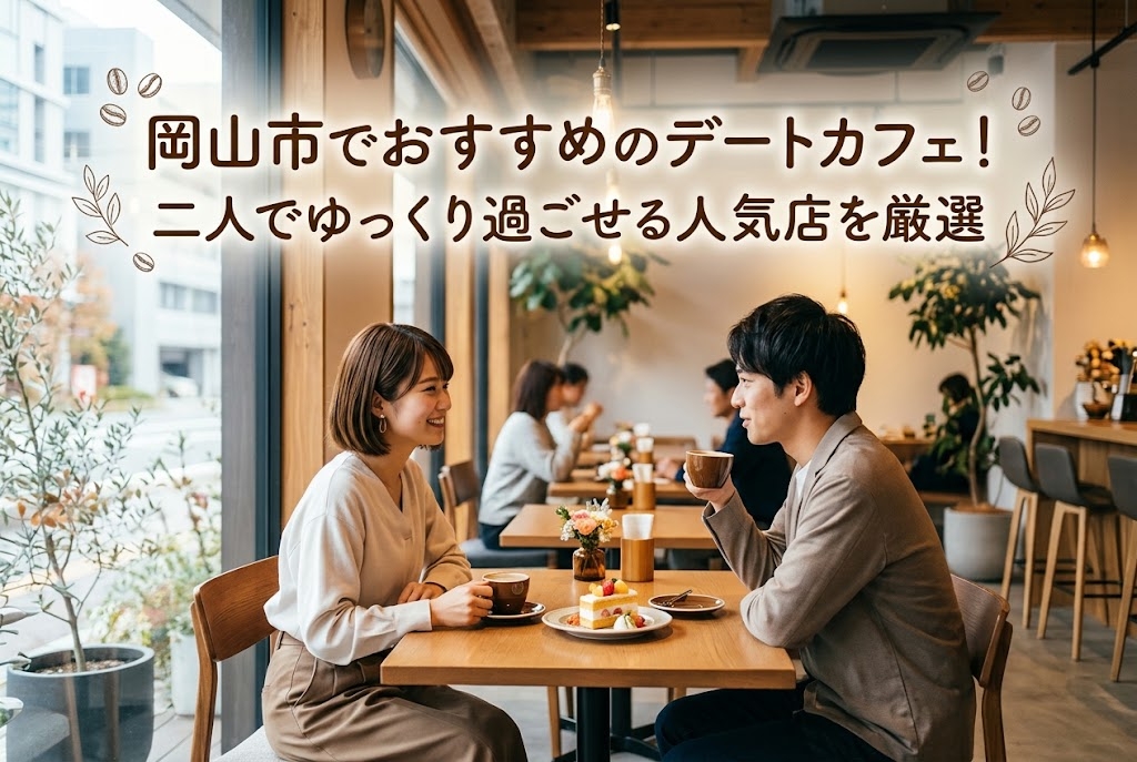 岡山市でおすすめのカフェデート10選 アイキャッチ