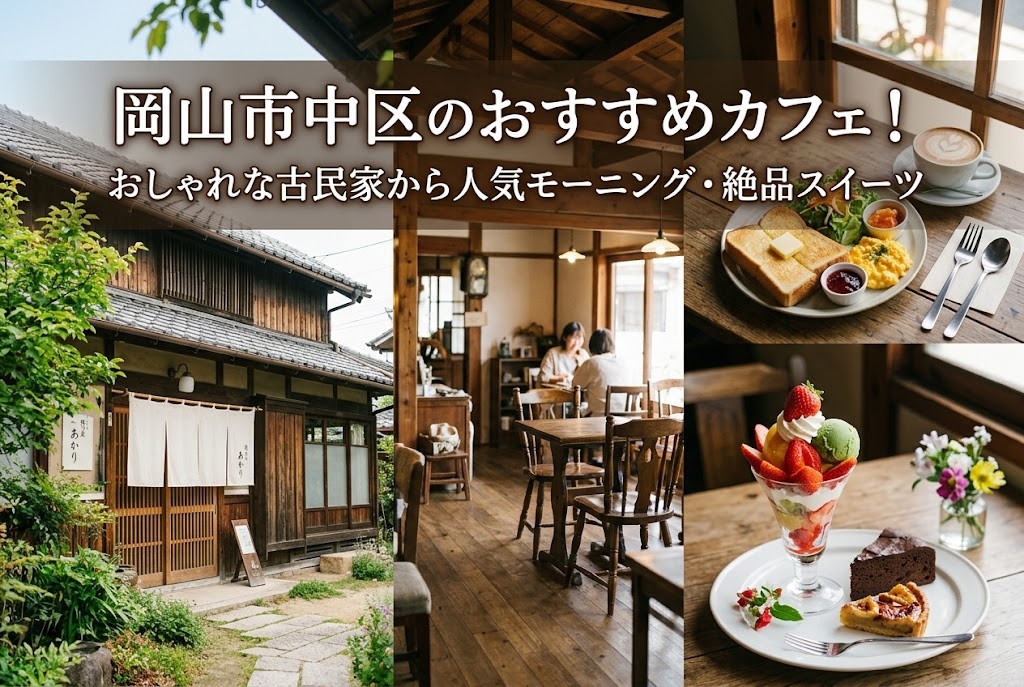 岡山市でおすすめの中区カフェ12選 アイキャッチ