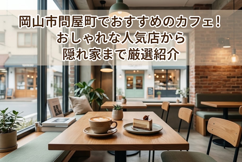 岡山市でおすすめの問屋町カフェ8選 アイキャッチ